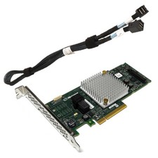 Microsemi ASR-8405 12Gb 1GB Cache PCIe x8 3.0 SAS/SATA RAID Controller FP + C... picture
