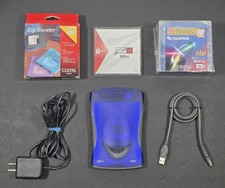 Iomega Zip 250 USB External Drive Bundle – Tested & Working picture