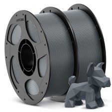 ANYCUBIC 3D Printer Filament PLA 1.75 millimeters, 2*1kg Pla Texture Grey picture