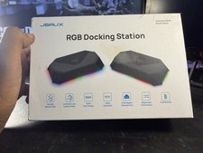 JSAUX RGB Docking Station Steam Deck OLED ROG Ally 12-in-1 USB-C 4K120Hz HB1201S picture