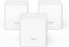 Tenda Nova MW3 3 Pack Mesh WiFi System Whole Home Coverage (3000 sq Ft) AC1200 picture