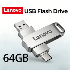 Lenovo USB 3.2 512GB OTG Flash Drive USB-C Type-C Metal Memory Stick Pen Drive picture