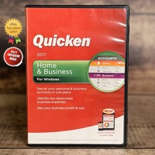 Intuit Quicken 2017 Home And Business Windows PC - PLEASE READ BELOW ⚠️TESTED picture