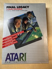 Final Legacy by Atari Small Box Cartridge Version for Atari 400/800 XL XE- Nice picture
