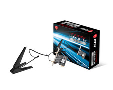 MSI Herald-BE NCM865 Wi-Fi 7 PCIe Card Dual Band 2x2 802.11 BE Bluetooth 5.4 picture