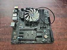 COMBO: MSI B150M MORTAR motherboard (+ I/O) + CRYORIG C7 Top flow CPU heatsink picture