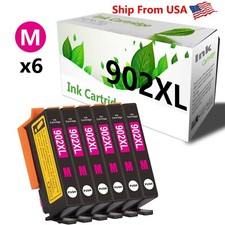 6PK HP 902 MAGENTA Ink Cartridge Office Jet Pro 6954 Pro 6962 picture