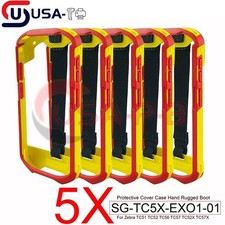 5PCS Protective Cover for Zebra TC51 TC56 TC52 TC57 Yellow-Red SG-TC5X-EXO1-01 picture