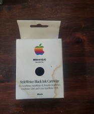 Apple M8041G/C StyleWriter Black Ink Cartridge Genuine Sealed (One Box) picture