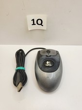 Logitech MX300 Optical Wheel Mouse Black / Silver USB Mouse M-BP82 Tested Rare picture