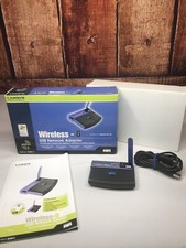 Linksys Model# WUSB11 Wireless-B USB Network Adapter w Box And Setup Guide EUC picture