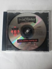 PrintMaster Gold Publishing Suite Version 4.0 V4 Program CD WINDOWS 3.1 95 picture