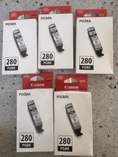 Canon PGI-280 (2075C001) Standard Black Ink ，Total *5 Cartridges picture