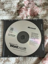 Microsoft Word 2000 OEM Word Processor CD English Win NT/98 MPN X03-91760 picture
