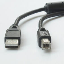 Premium USB 2.0 Shield USB Type A to USB Type B Male Gold Printer Cable Lead Lot picture