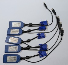 Lot of 5 Raritan Dominion D2CIM-VUSB Virtual Media KVM Interface Modules VGA USB picture