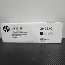 HP 36A Black Toner Cartridge, CB436A picture