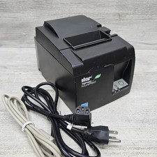 Star Micronics TSP100 ECO FuturePRNT USB POS Receipt Printer Black Tested Works picture