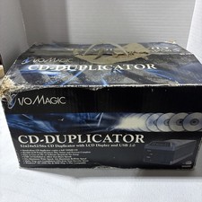 I/O Magic IOM-DM2 CD Duplicator 2 Drive Optical USB 2.0 52x Tested Works picture
