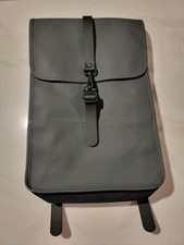 RAINS Backpack - Waterproof Travel Laptop Backpack Unisex Grey New without Tags picture