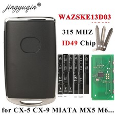 jingyuqin WAZSKE13D03 Car Key Remote Control For Mazda CX-5 CX-9 MIATA MX5 M6 ID picture