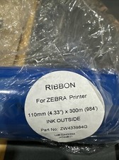 Ribbon For Zebra Printer 110 mm X 300 mm Ink Outside picture