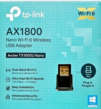 TP-Link Nano USB WiFi 6 Adapter for Desktop PC -AX1800 USB Wireless Adapter picture