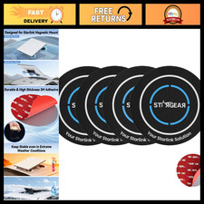 4PCS Magnetic Mount Plates for Starlink Mini/Gen 3 - Strong Adhesive Pads picture