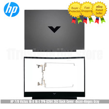 New For HP 7/8 Victus 16-D 16-E TPN-Q264 263 Back Cover/Bezel/Hinges Gray US picture