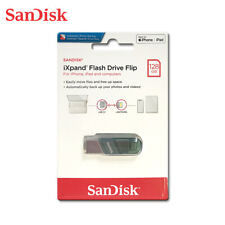 SanDisk 128GB 256GB iXpand Flash Drive Flip USB 3.1 Lightning USB SDIX90N +TK picture