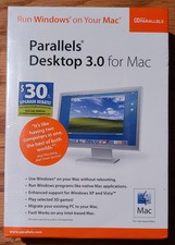Parallels Desktop 3.0 for Mac Box Software Sealed New Vintage Intel Mac OS X picture