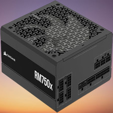 CORSAIR RM750x 750W ATX3.1 PCIe5.1 Fully Modular Gold PSU Black picture
