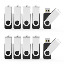 High Speed USB 3.0 Lot 10-100PCS 16GB Metal Swivel Anti-skid Flash Drive Memory picture
