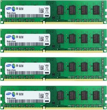 Samsung 32GB KIT 4x8GB DDR3 1333MHz PC3 CL9 1.5V Non-ECC DIMM Desktop Memory RAM picture
