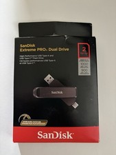 NEW SEALED SanDisk Extreme PRO Dual Drive 2TB USB A/C picture