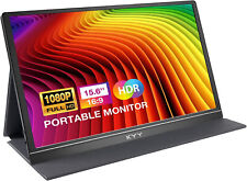 Portable Monitor - KYY 15.6inch 1080P FHD USB-C Laptop Monitor HDMI Computer Dis picture