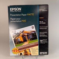 Epson Matte Presentation Paper | 27 lb | 8.5 x 11 in | S041062 | 100 sheet | NEW picture