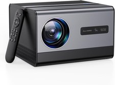 Portable Mini Projector with 5G wifi 6 and bluetooth 800 ANSI Outdoor 4K 1080P picture