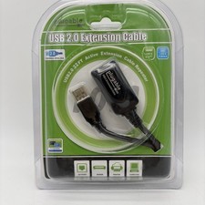 Plugable 10 Meter (32ft) USB 2.0 Active Extension Cable Type A Male to A Female picture