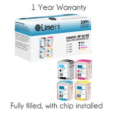 8 PK For HP 10 / 82 ink cartridges C4844 C4911 C4912 C4913 Designjet 800 picture