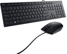 Dell USB Wired Keyboard and Mouse Combo For Office and Casual KB216-BK-US picture