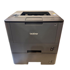 Brother Business Wireless B&W Laser Printer w/ Lower Tray HL-L5200DW, LT-6500 picture