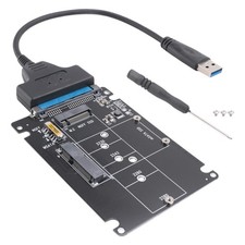 M.2 NGFF MSATA to USB 3.0 Adapter Converter Reader Card with  Cable9269 picture
