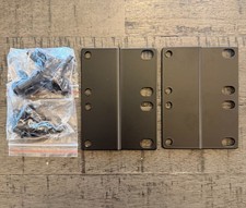 PEB2 Panduit 2RU Rack or Server extender brackets / screws 2pcs picture