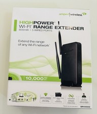 Highpower N600 600mW Dual Band Wi-Fi Range Extender with 5 Gigabit Ports 