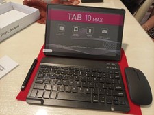 2 in 1 Tablet 10.1 Inch Android 15 OS Tablets with Keyboard, Mouse, Stylus Pen. picture