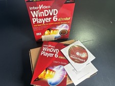 InterVideo WinDVD 6 Gold DVD Player Software PC Windows Disc Manual Box picture