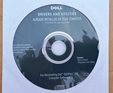 Dell OptiPlex 330 Drivers & Utilities CD PowerDVD 7.0 w/ License picture