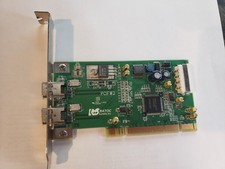 PCIFW2 PCI Board 1394 Firewire 800mhz 2 port RATOC Molex Power For Dell Xps Gen2 picture