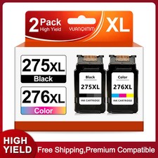 2 Pack 275XL 276XL Ink Cartridges For Canon PIXMA TS3520 TS3720 TR4720 TS3722 picture